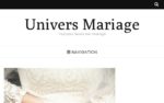 Univers Mariage : tout pour réussir son mariage