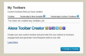 create a toolbar