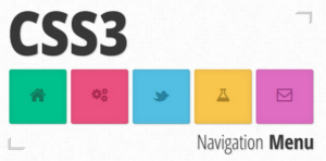 menu HTML5 CSS3