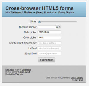 formulaire HTML5 crossbrowser