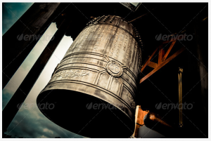 Une cloche asiatique