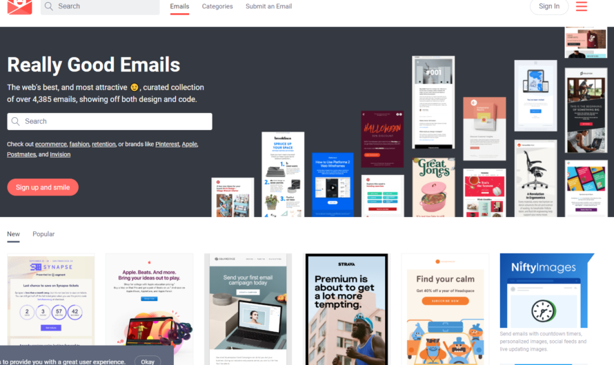 ReallyGoodEmails : une source d’inspiration pour vos campagne mailing