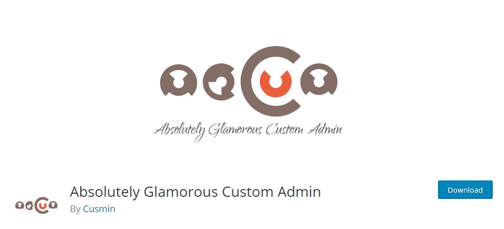 Absolutely Glamorous Custom Admin