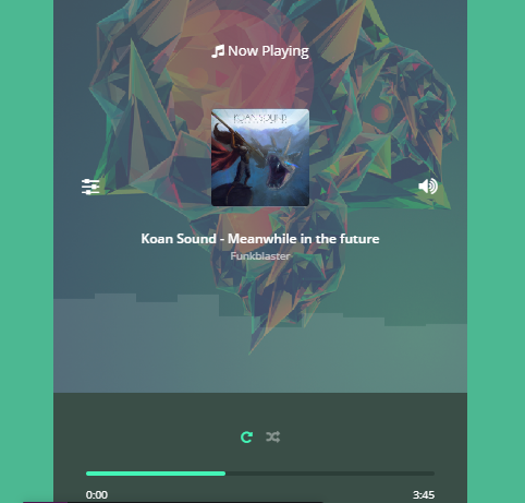 3D Cube Media Player CSS Only