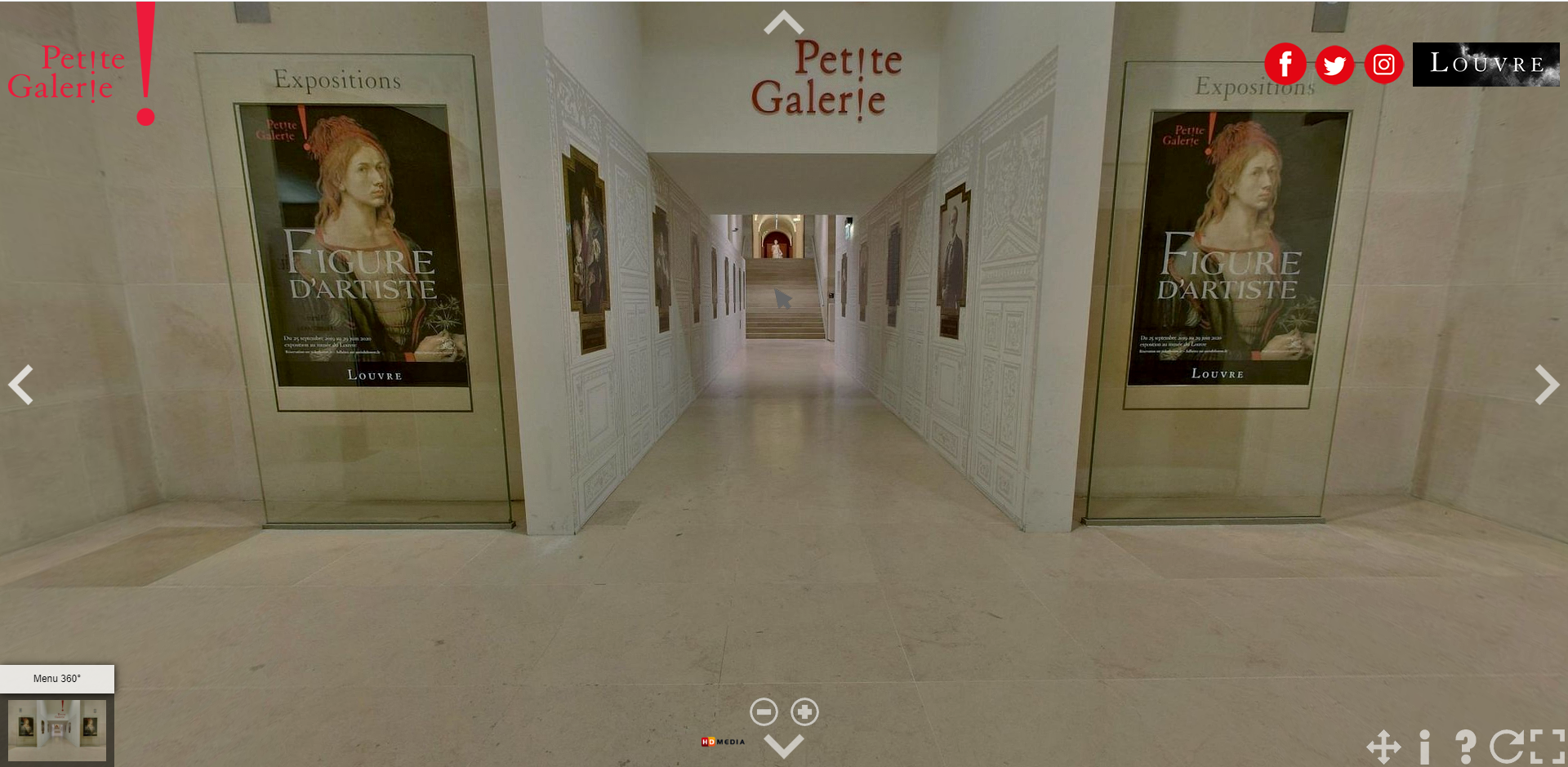 La petite galerie du Louvre