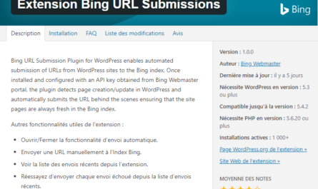 bing url submission wordpress