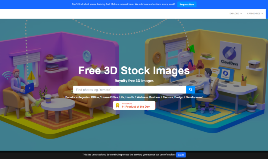 Une bibliothèque d’image 3D gratuite