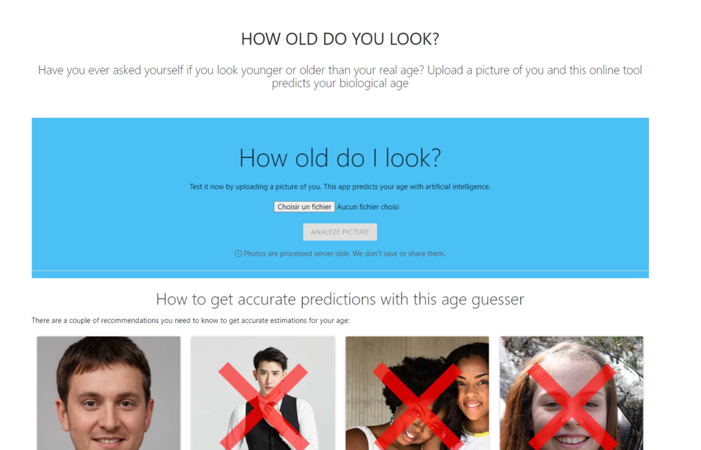 How old do you look