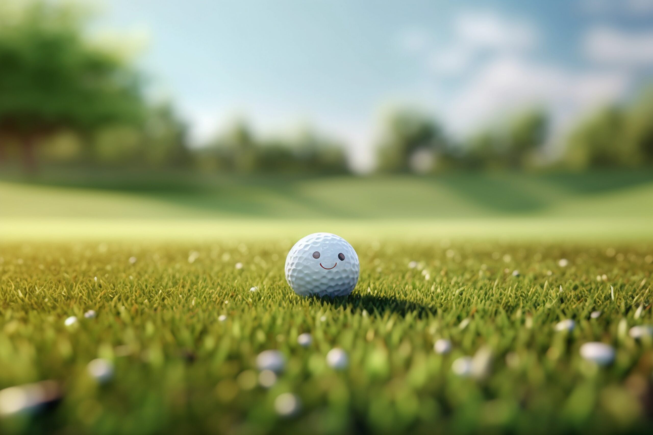 happy-golf-ball-golf-course-picjumbo-com