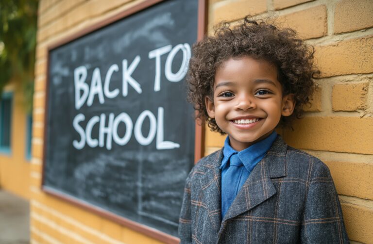 smiling-little-black-boy-next-to-back-to-school-sign-picjumbo-com