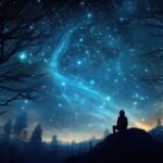 man-stargazing-fantasy-night-sky-picjumbo-com