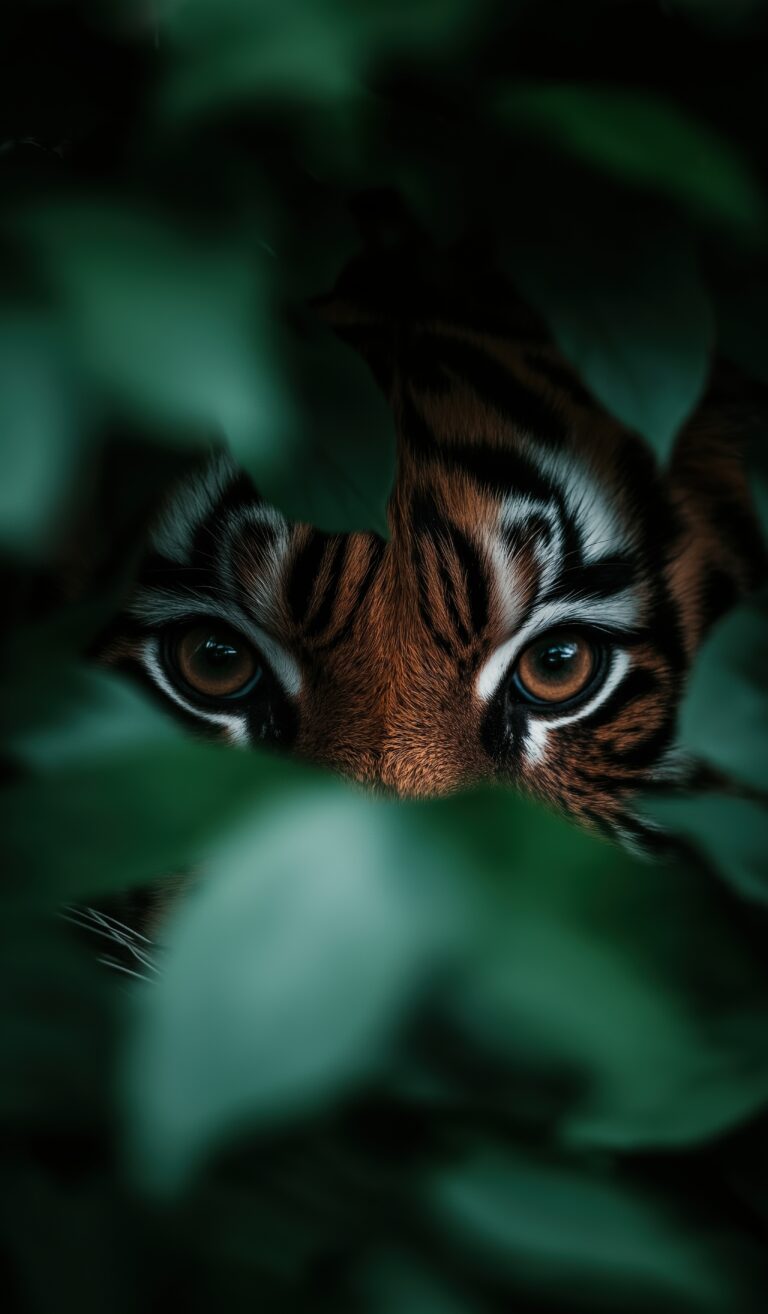 tiger-eyes-looking-from-the-bushes-picjumbo-com