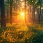 beautiful-nature-image-summer-flowers-in-sunlit-forest-picjumbo-com