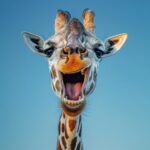funny-laughing-giraffe-picjumbo-com