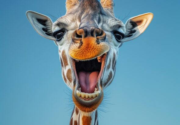 funny-laughing-giraffe-picjumbo-com